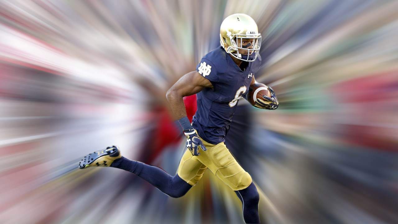 Notre Dame EQ Wide Receiver vs Miami of Ohio