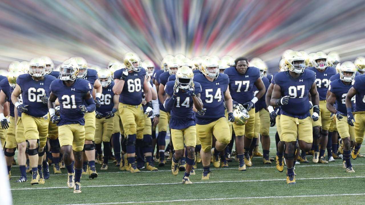 Notre Dame vs Navy Recruiting 2017